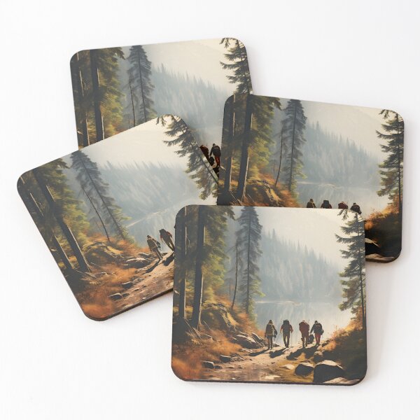 Item preview, Hiking Solitude in Autumn Nature designed and sold by Shirtastically.