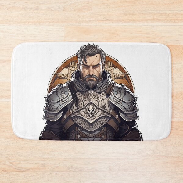 Item preview,  Image of a medieval soldier seeking Honor designed and sold by Trono-de-Metal.