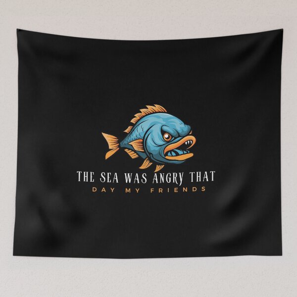 Item preview, The sea Was Angry That Day , My Friends designed and sold by FLOWER--ART.