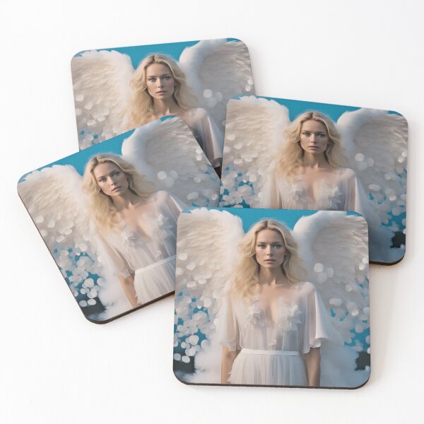 Item preview, Angel with falling feathers designed and sold by bogfl.