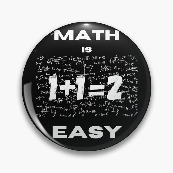 Item preview, Math is easy 1+1 designed and sold by NexCreation.