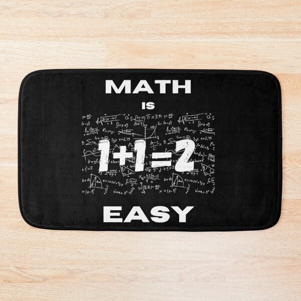 Item preview, Math is easy 1+1 designed and sold by NexCreation.