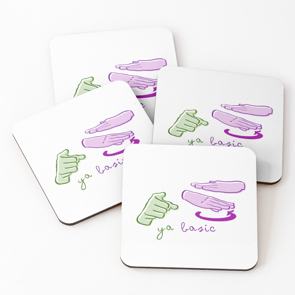 Item preview, Coasters (Set of 4) designed and sold by LiquidCats.