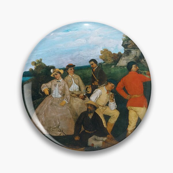 Item preview, gustave courbet artwork, gustave courbet self portrait, gustave courbet paintings designed and sold by marti-oryo.