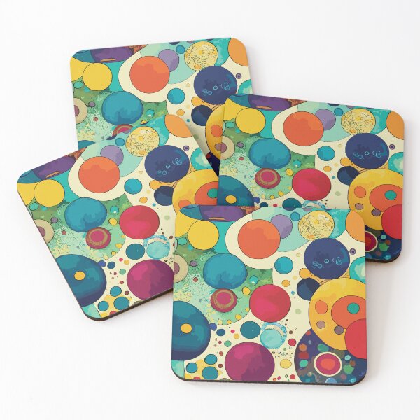 Item preview, Watercolor Polka Dot Art designed and sold by Ketique.