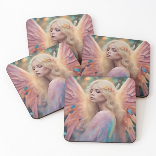 Item preview, Angel with pink wings designed and sold by bogfl.