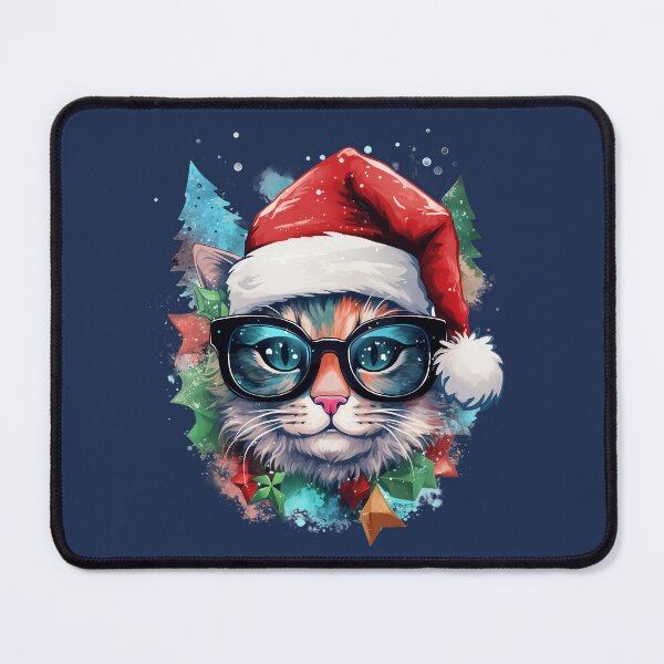 Item preview, Meowy Christmas Magic designed and sold by Tillyvanilli.
