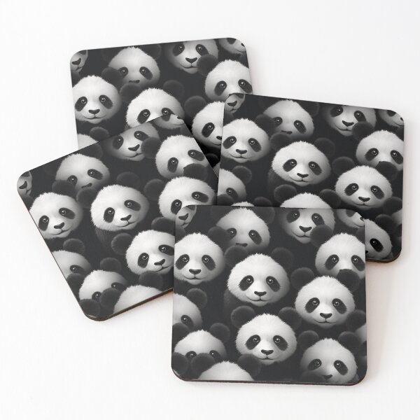 Item preview, Panda pattern design degital illustration  designed and sold by PetPalsEmporium.