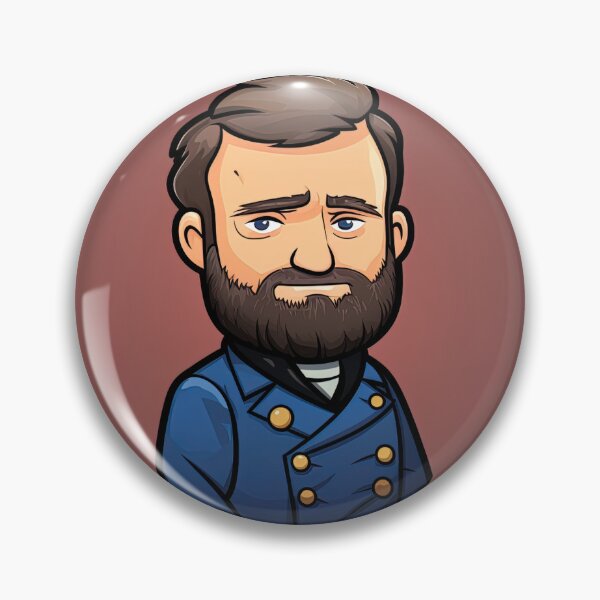 Item preview, Ulysses S. Grant | cute style designed and sold by ComicsFactory.