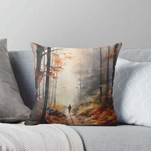Item preview, Hiking Through Autumnal Fog designed and sold by Shirtastically.