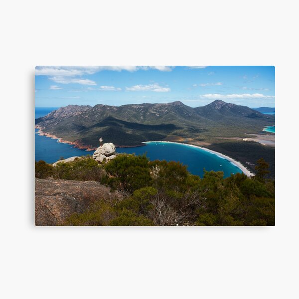 Item preview, Wineglass Bay, seen from Mount Amos, Freycinet National Park, Tasmania designed and sold by Roger Barnes.