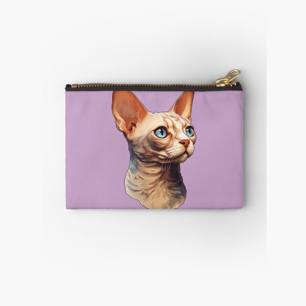 Item preview, Devon Rex Dreamer Skyward Gaze en una exquisita pincelada digital designed and sold by solrevolver.