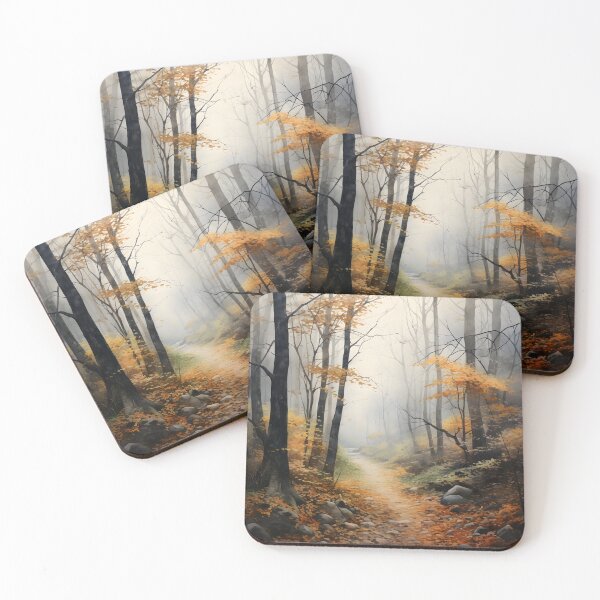 Item preview, Hiking Through Autumnal Fog designed and sold by Shirtastically.