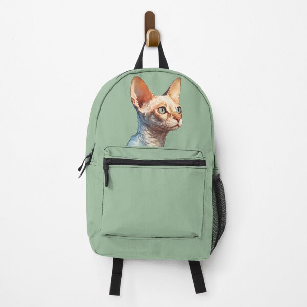 Item preview, Devon Rex Contemplation Serene Side Glance in Digital Artistry designed and sold by solrevolver.