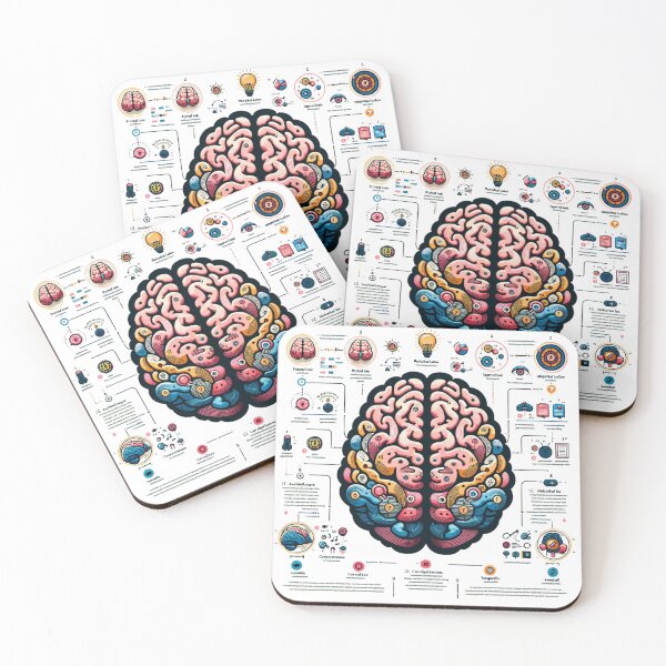 Item preview, Brain Function Infographic designed and sold by Toph Moses.