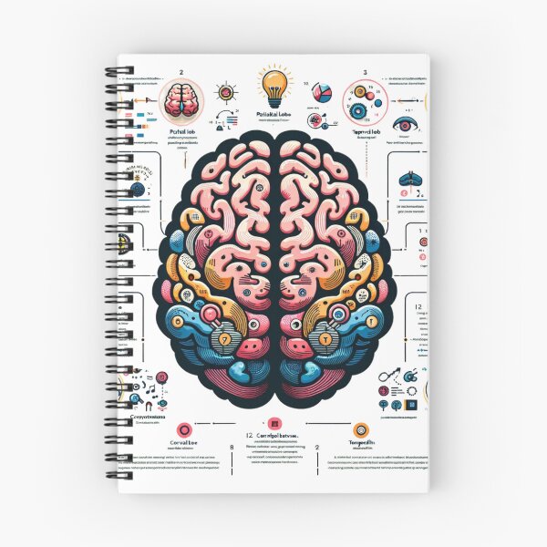 Item preview, Brain Function Infographic designed and sold by Toph Moses.