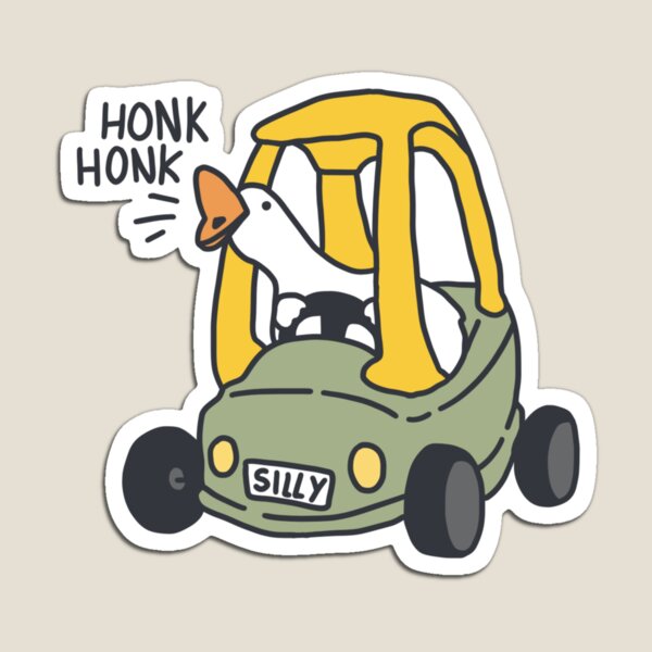 Aperçu de l'œuvre Silly Goose Voiture Verte créée et vendue par Chanaika4.