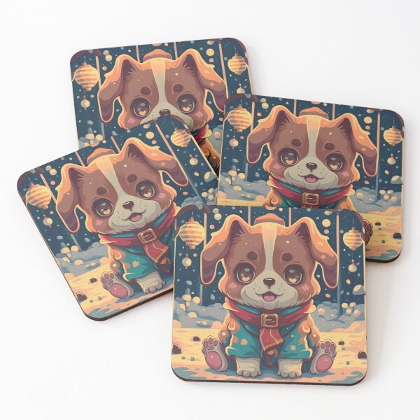 Item preview,  Cute puppy in a new year designed and sold by Bercik123.
