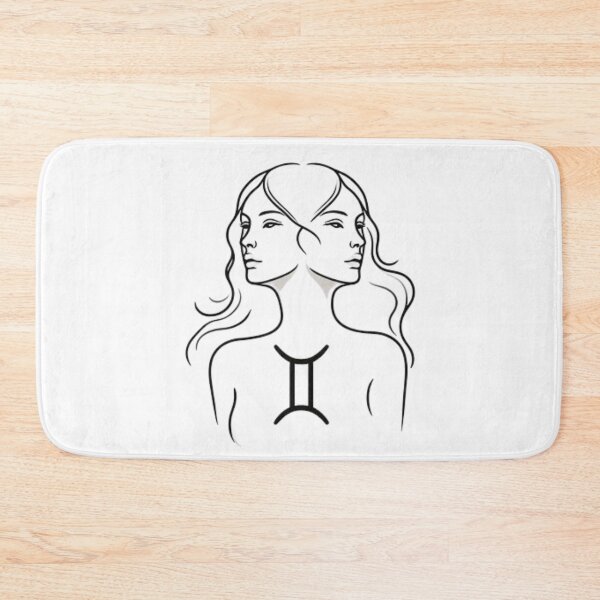 Item preview, Minimalist Gemini Sign Horoscope designed and sold by Goondzik.