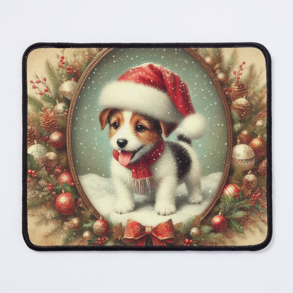 Item preview, santa hat - terrier jack russell designed and sold by AxelBrook.