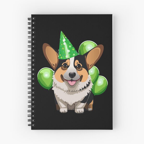 Item preview, Light-Green Birthday Corgi designed and sold by Corgi-at-night.