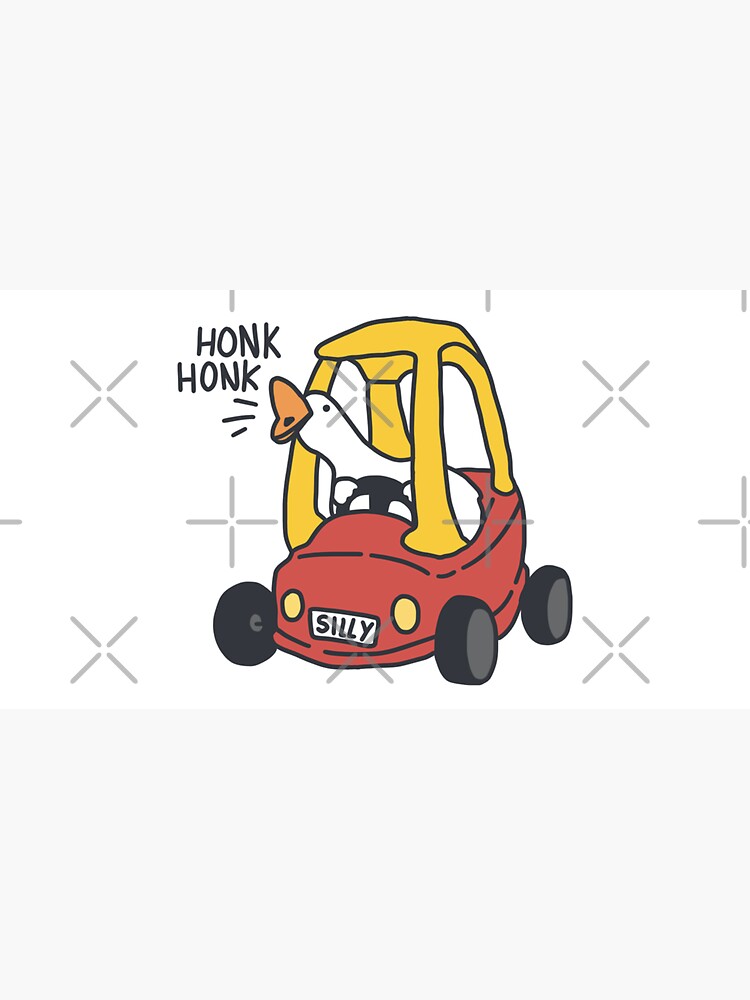 Thumbnail 6 von 6, Bucket Hat, Silly Goose Car Rot designt und verkauft von Chanaika4.