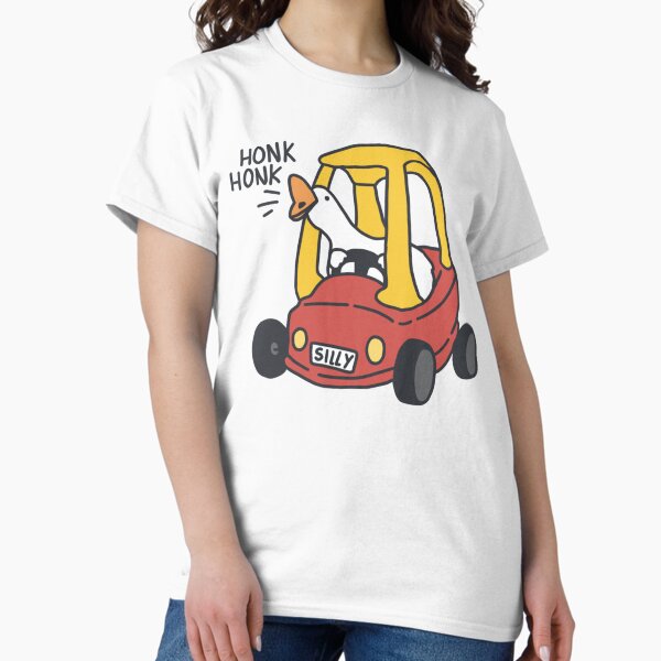Vista previa del artículo con la obra «Coche Ganso Tonto Rojo», diseñado y vendido por Chanaika4.