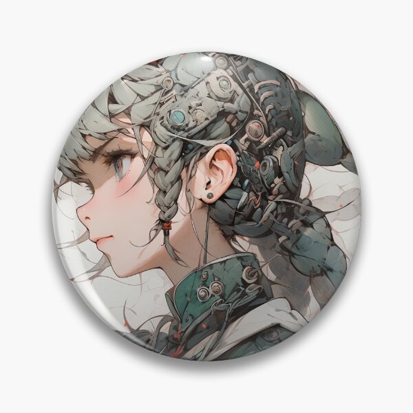 Item preview, Futuristic Armored Mechanical Dragon Anime Girl designed and sold by bubblegoth.