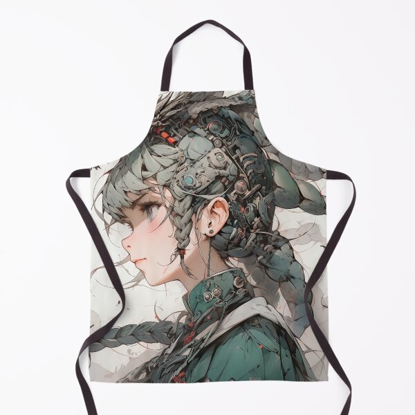 Item preview, Futuristic Armored Mechanical Dragon Anime Girl designed and sold by bubblegoth.