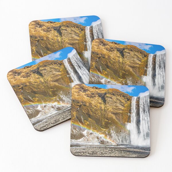 Item preview, Iceland Scogafoss Waterfall designed and sold by Mista Vista Photos.