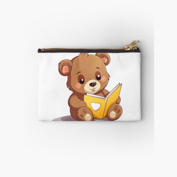 Item preview, Cute bear reading book designed and sold by HappyStickBike.