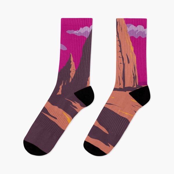 Item preview, Capitol Reef National Park Illustration Travel Art Vintage designed and sold by KrisSidDesigns.