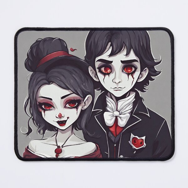 Item preview, Sweet vampire couple designed and sold by ELEORIS.