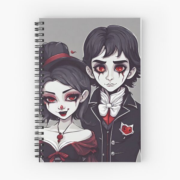 Item preview, Sweet vampire couple designed and sold by ELEORIS.