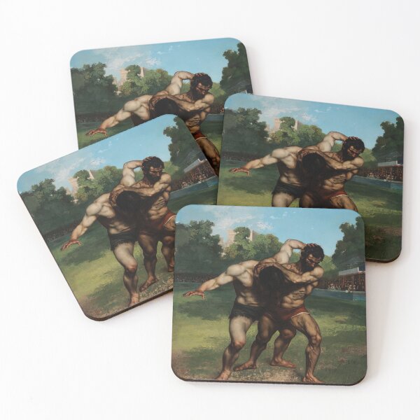 Item preview, gustave courbet artwork, gustave courbet self portrait, gustave courbet paintings designed and sold by marti-oryo.