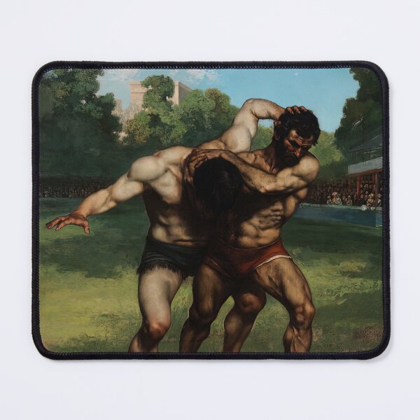 Item preview, gustave courbet artwork, gustave courbet self portrait, gustave courbet paintings designed and sold by marti-oryo.