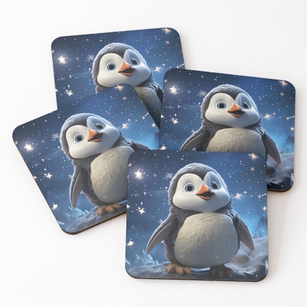 Item preview, Cute penguin on snow designed and sold by TomxDesign.