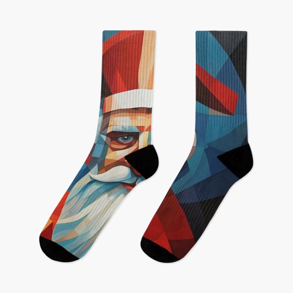 Item preview, Cubism Santa Claus designed and sold by dcrc.