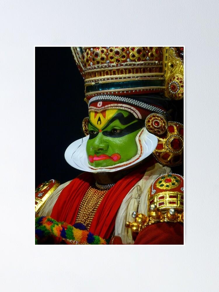 Poster El Personaje Pacca Kathakali Kerala India De