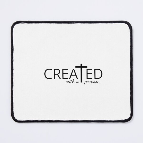 Item preview, Created With a Purpose, Jesus, Christian,Religious, Faith, Worthy, You Matter designed and sold by Minimalist Quotes and Sayings.