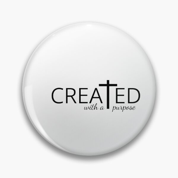 Item preview, Created With a Purpose, Jesus, Christian,Religious, Faith, Worthy, You Matter designed and sold by Minimalist Quotes and Sayings.