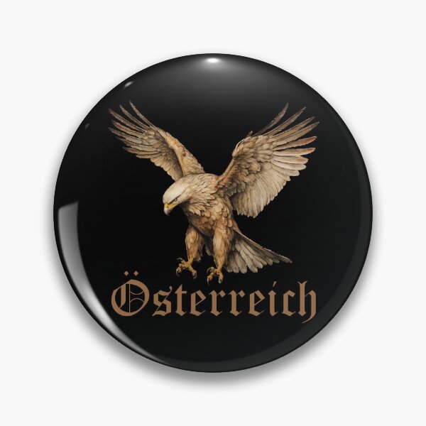Item preview, Tyrolean eagle loyalty to the state of Tyrol, golden eagle designed and sold by Andrea-Design.