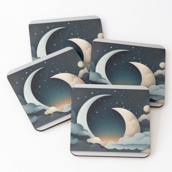 Item preview, Decorative motif with a moon designed and sold by KilianSzmid.