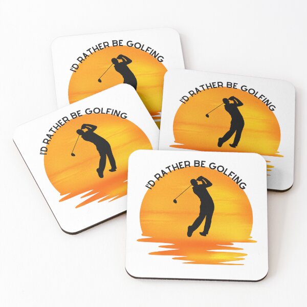 Item preview, I'd Rather Be Golfing - golfing design - Plays Golf  designed and sold by CYGIS STORE.