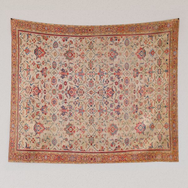 Item preview, Rug 50 antique Persian Serapi rug ethnic tribal cultural woven art Middle Eastern Iranian Oriental Rugs designed and sold by Ejaaz.