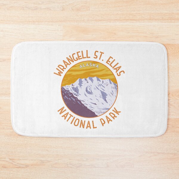 Item preview, Wrangell St. Elias National Park Retro Distressed Circle designed and sold by KrisSidDesigns.