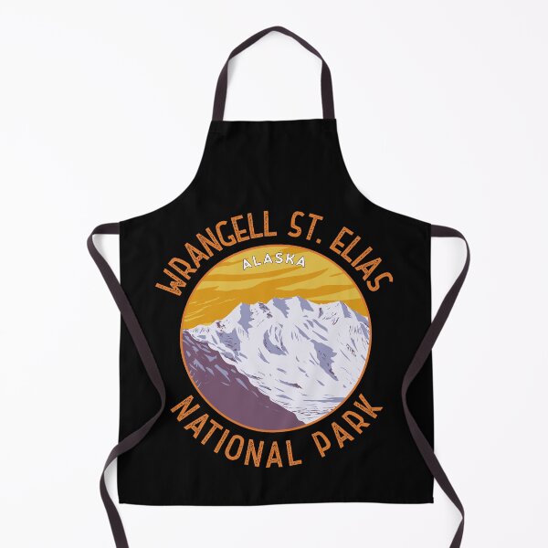 Item preview, Wrangell St. Elias National Park Retro Distressed Circle designed and sold by KrisSidDesigns.