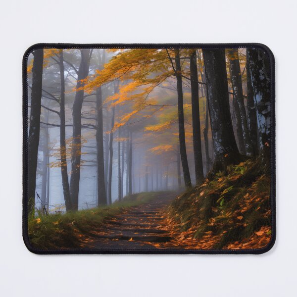 Item preview, Autumn Misty Forest Scenery designed and sold by Shirtastically.
