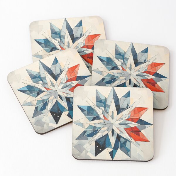 Item preview, Cubism Snowflake designed and sold by dcrc.