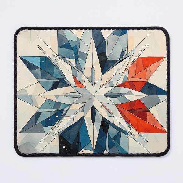 Item preview, Cubism Snowflake designed and sold by dcrc.